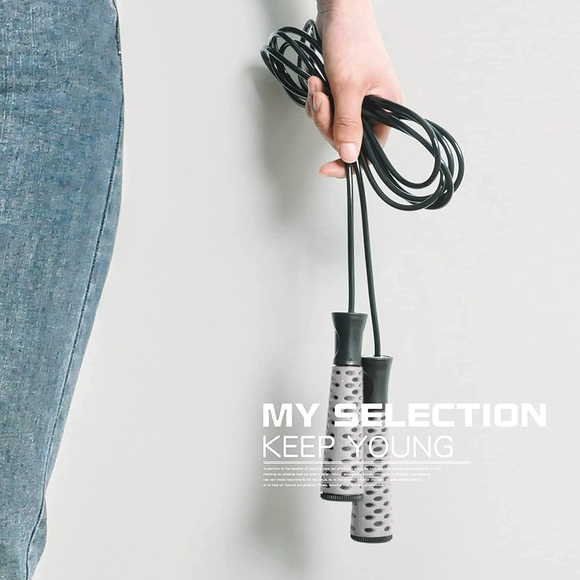 Powerfeng Jump Rope Speed Jump - For Women for Fitness and Crossfit Training, Ad - Picture 6 of 8